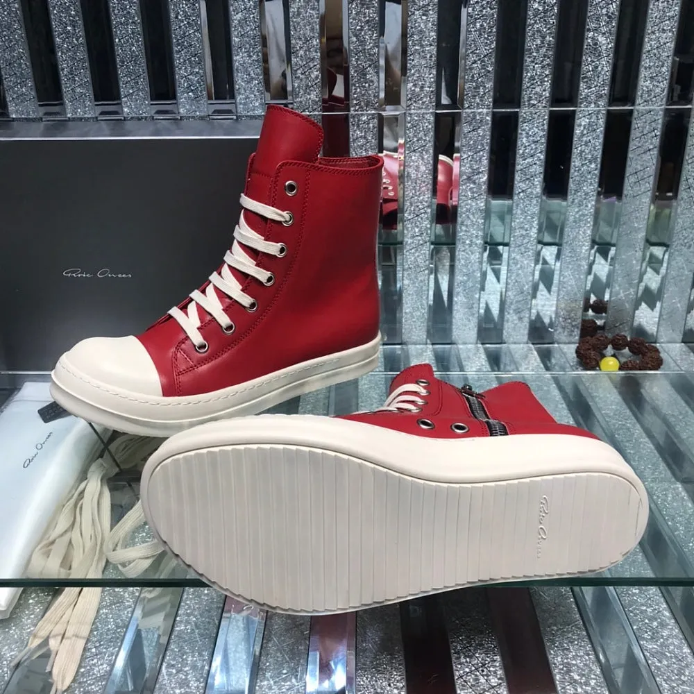 Rick Owen’s High Top Sneaker