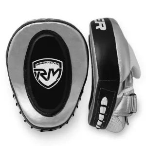 RingMaster Sports Focus pads Genuine Leather PGL 3.0 Black and White