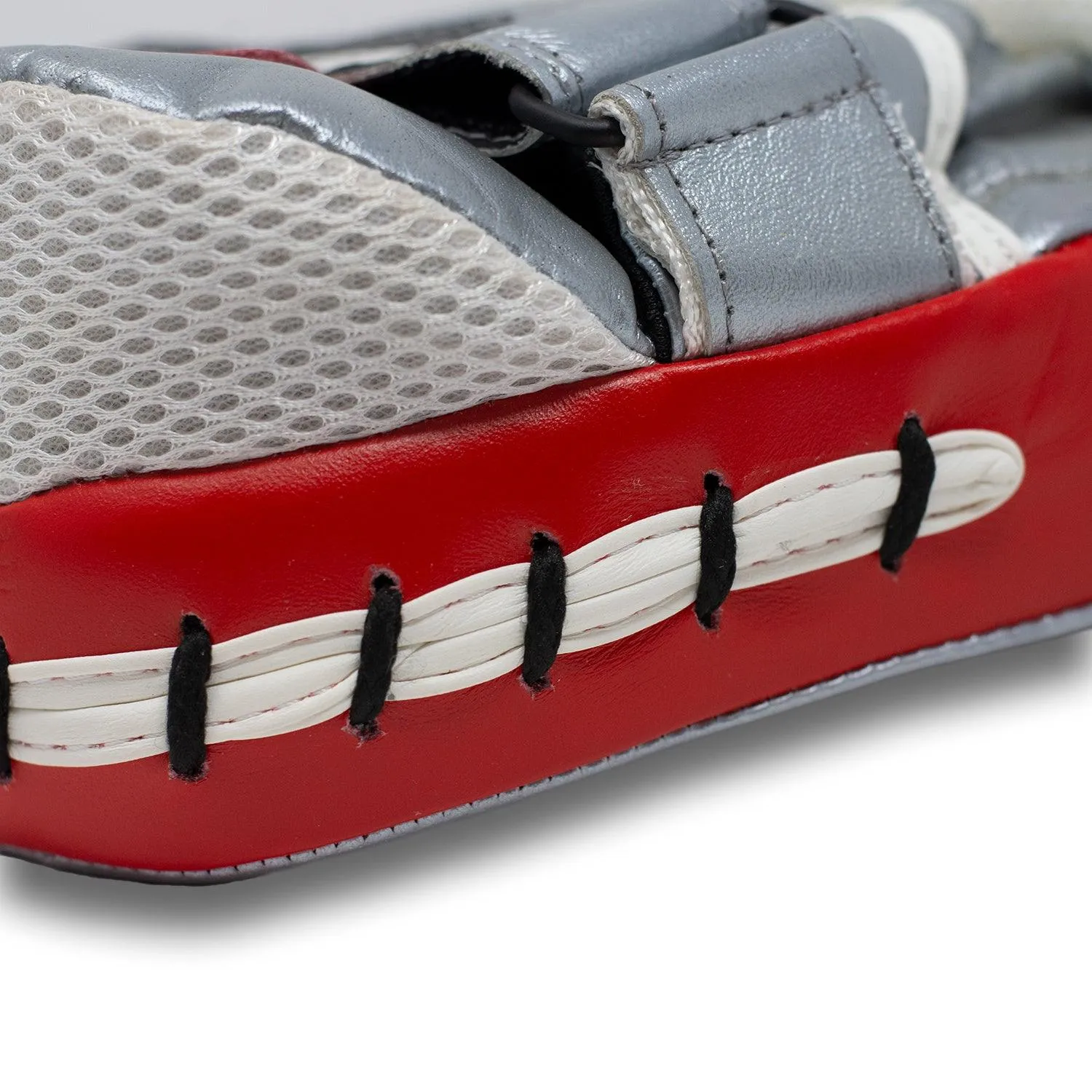 RingMaster Sports Focus pads Genuine Leather PGL 3.0 Red and Silver