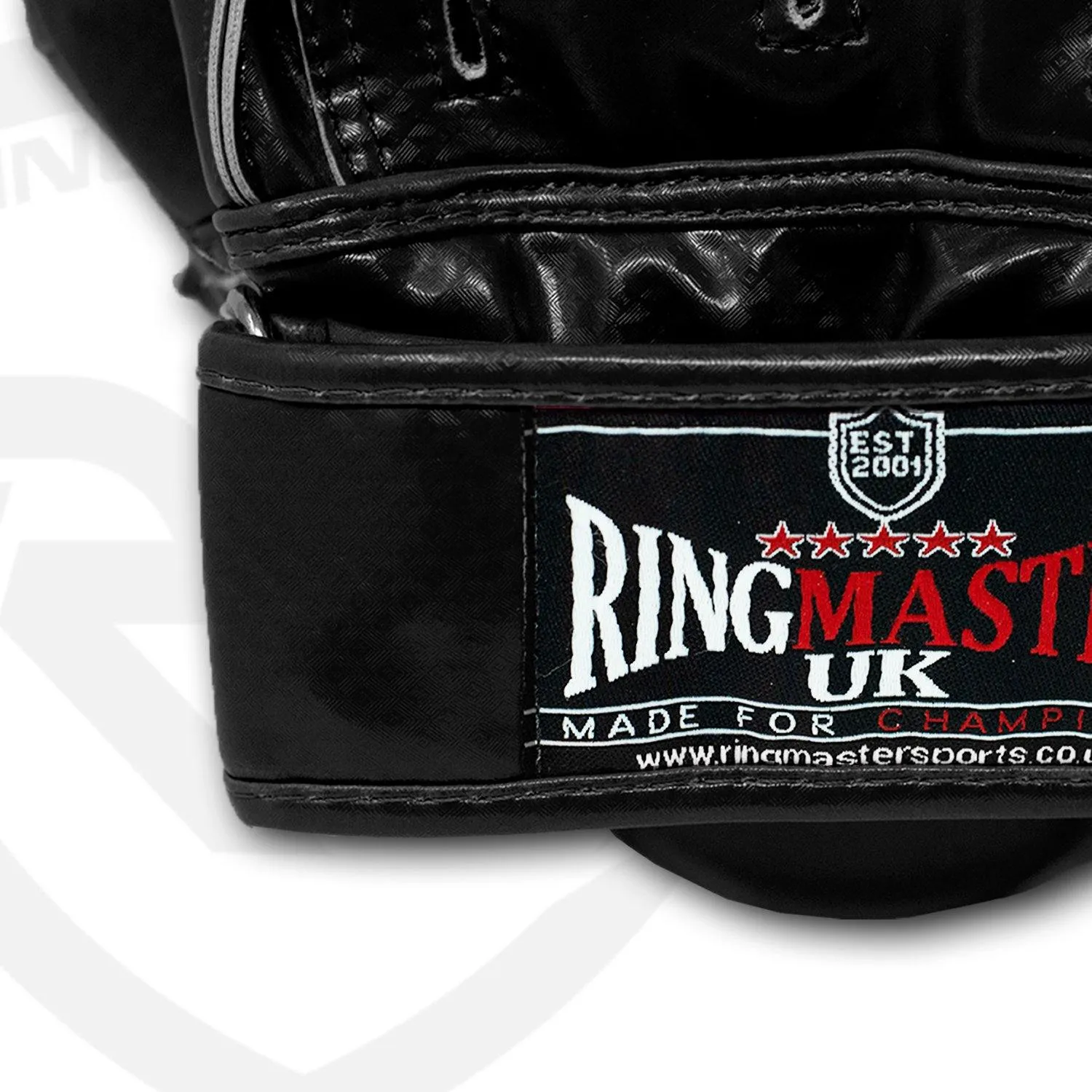 RingMaster Sports Ultralight Focus Pads Carbon Leather One Size Black