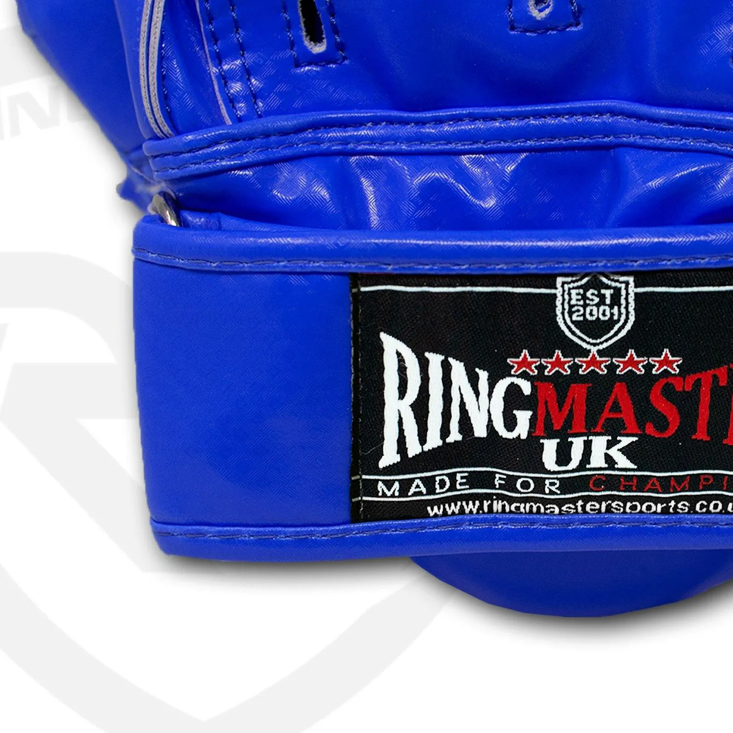 RingMaster Sports Ultralight Focus Pads Carbon Leather One Size Blue