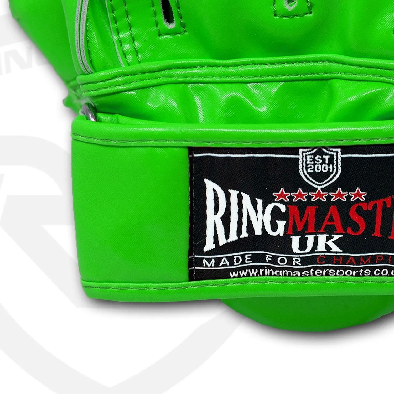 RingMaster Sports Ultralight Focus Pads Carbon Leather One Size Green