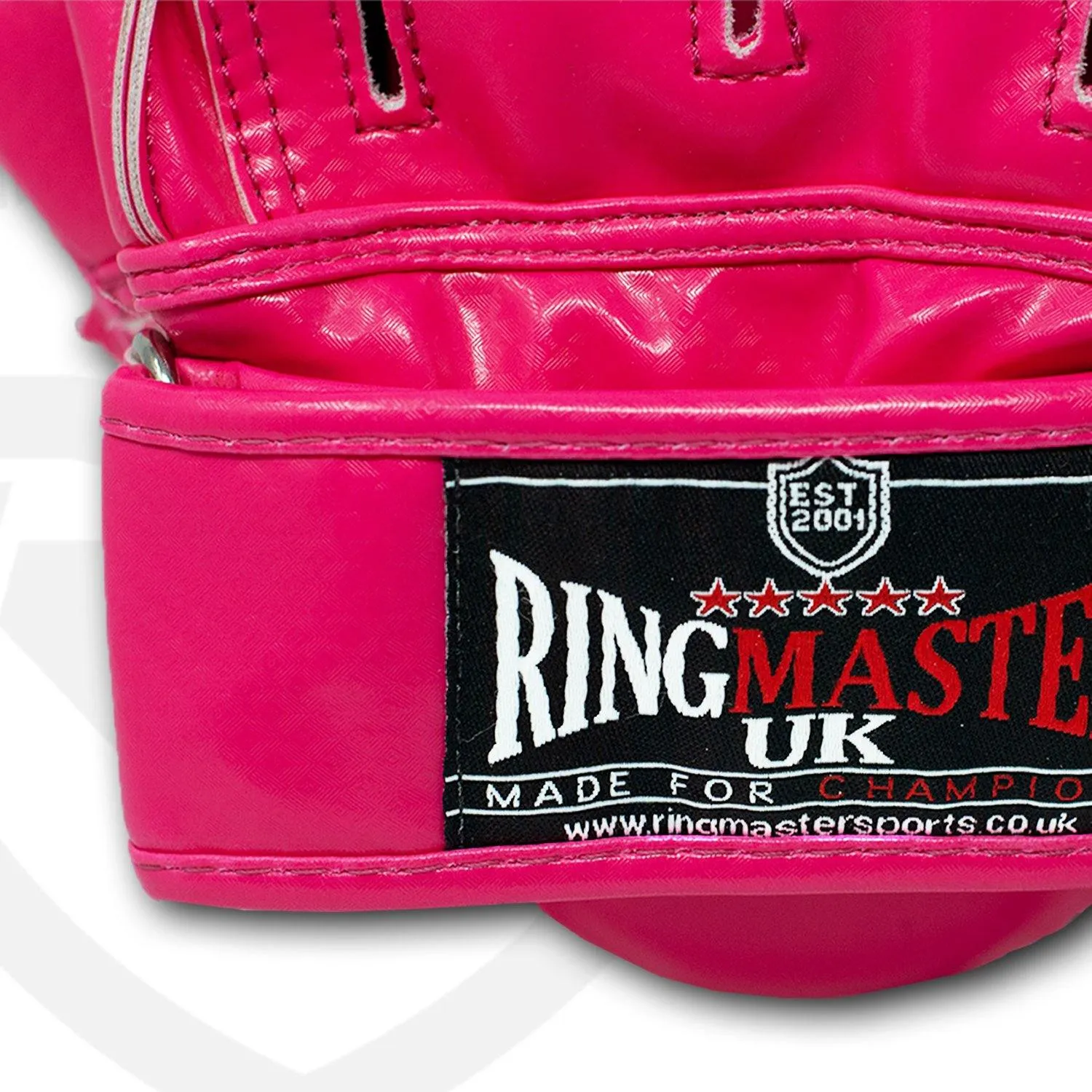 RingMaster Sports Ultralight Focus Pads Carbon Leather One Size Pink