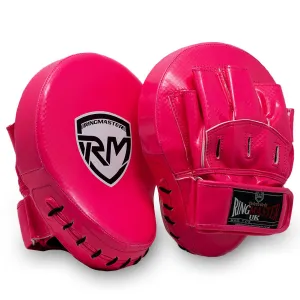 RingMaster Sports Ultralight Focus Pads Carbon Leather One Size Pink