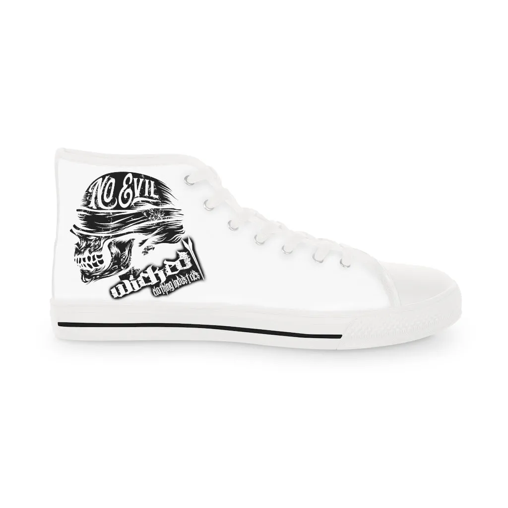 See No Evil /Men's High Top Sneakers