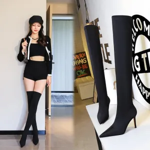 Sexy and Slimming Over the Knee Boots