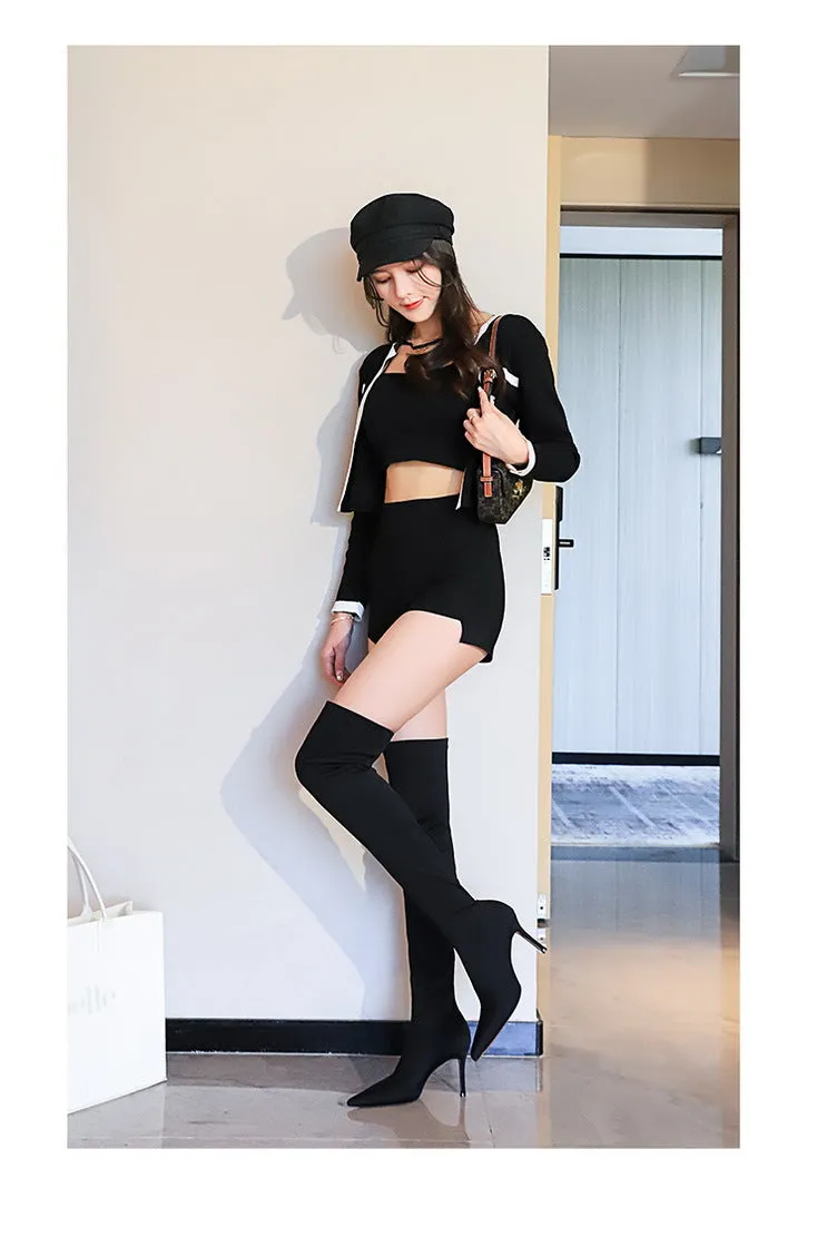 Sexy and Slimming Over the Knee Boots