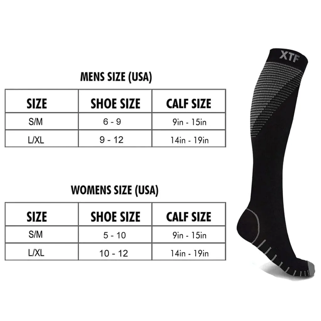 SUPER LITE ATHLETIC COMPRESSION SOCKS (6-PAIRS)