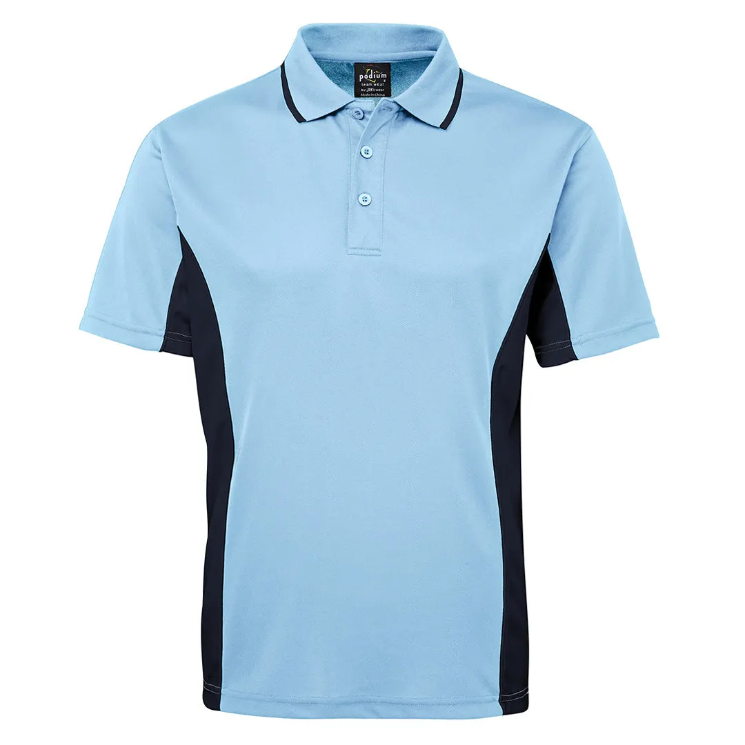 The Contrast Poly Polo | Bright Colours | Short Sleeve | Mens