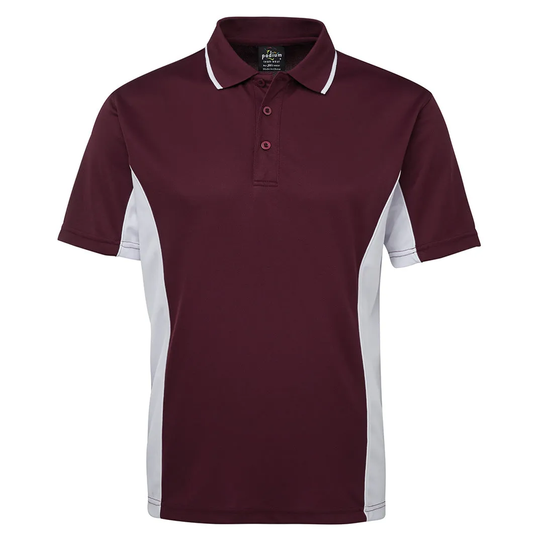The Contrast Poly Polo | Bright Colours | Short Sleeve | Mens
