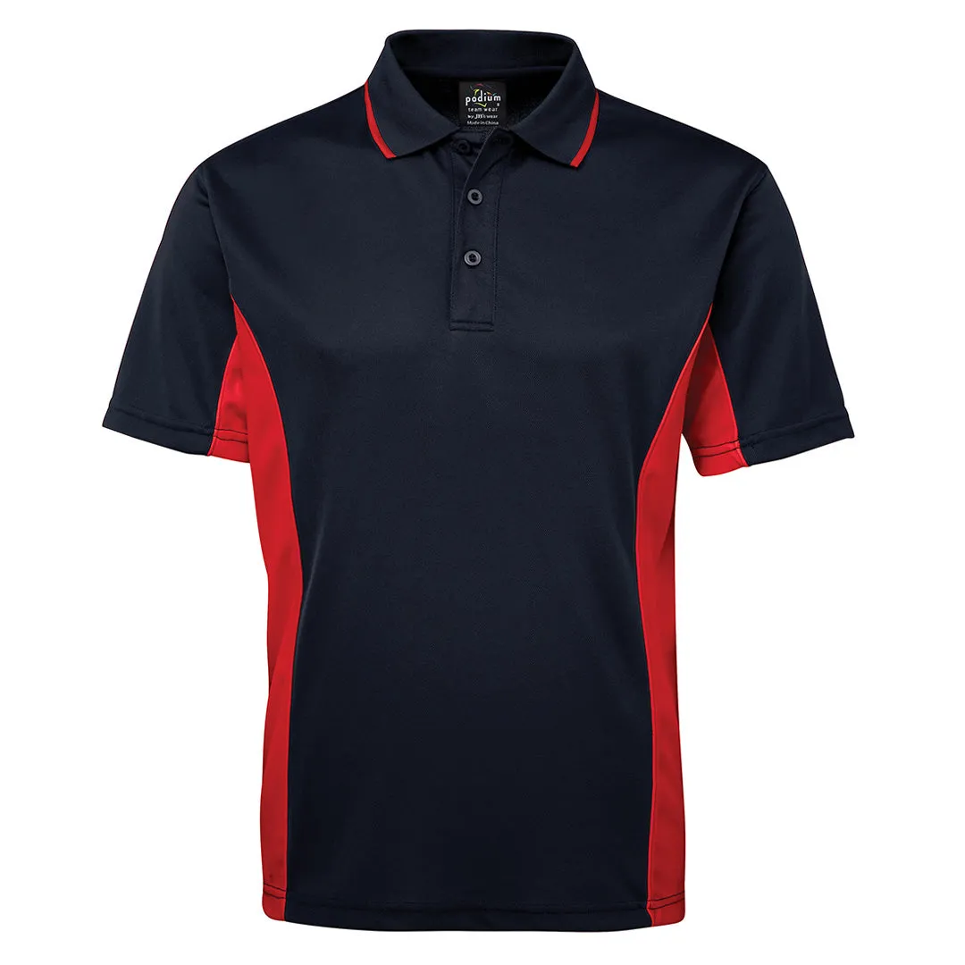 The Contrast Poly Polo | Dark Colours | Short Sleeve | Mens