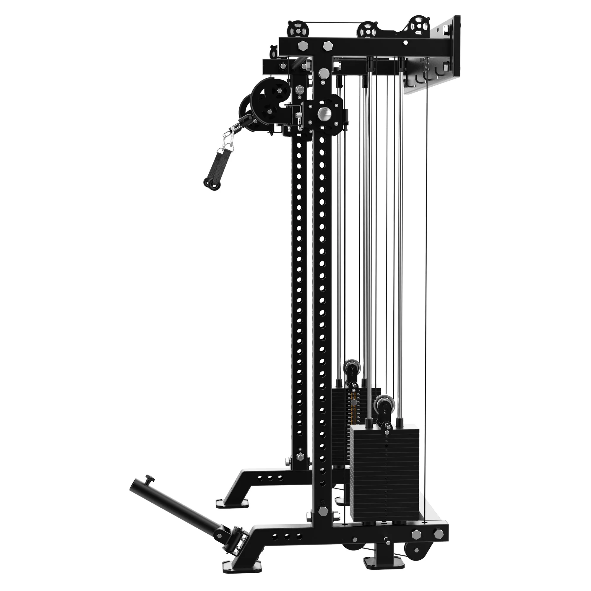 TITANIUM USA WALL MOUNTED FUNCTIONAL TRAINER SQUAT RACK