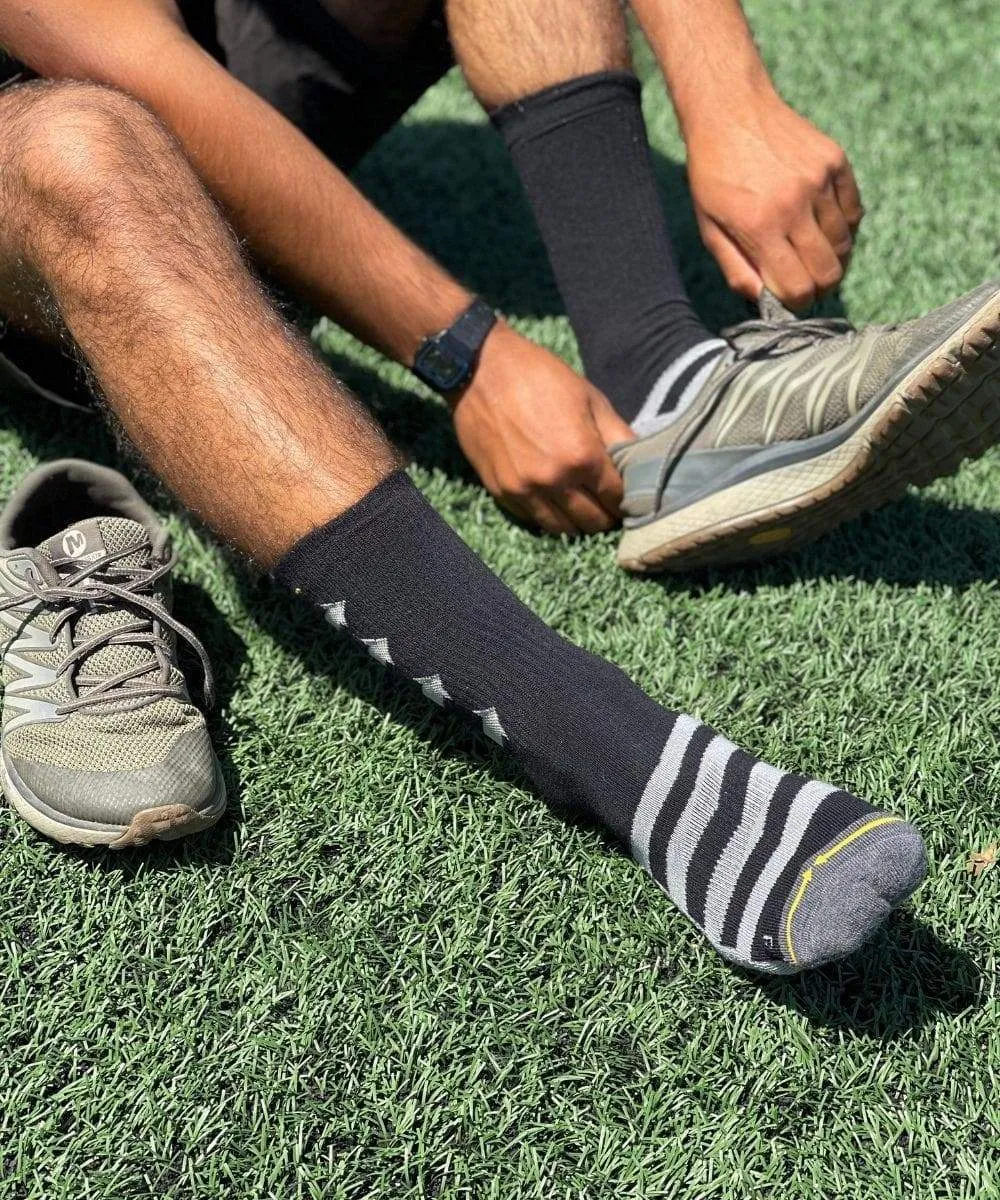 Training Black Crew Socks 3-Pack