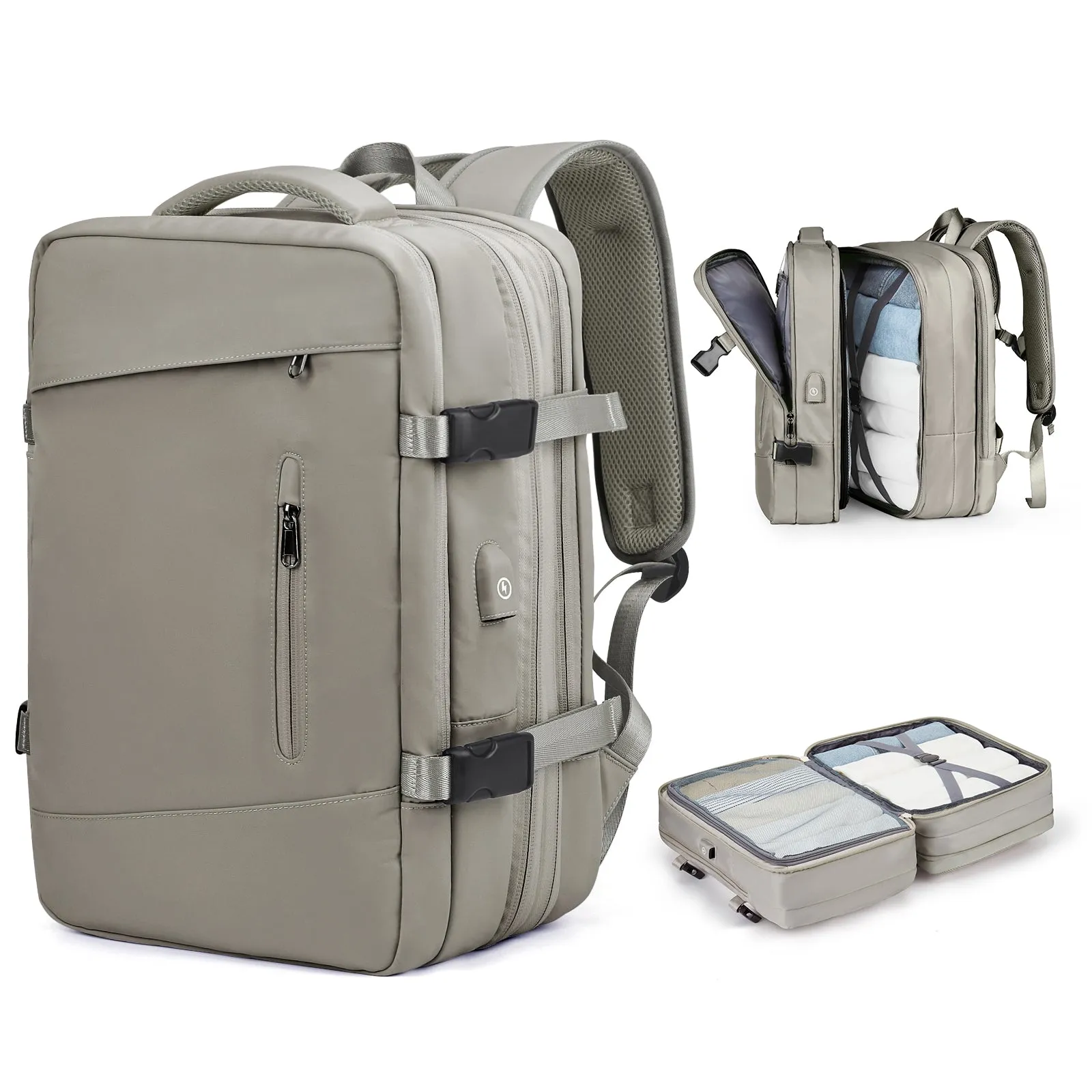 Travel Backpack Flight Approved For Women And Men Large Luggage Backpack
