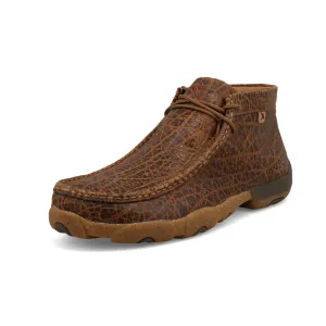 Twisted X Men's Golden Elephant Print Chukka Driving Mocs